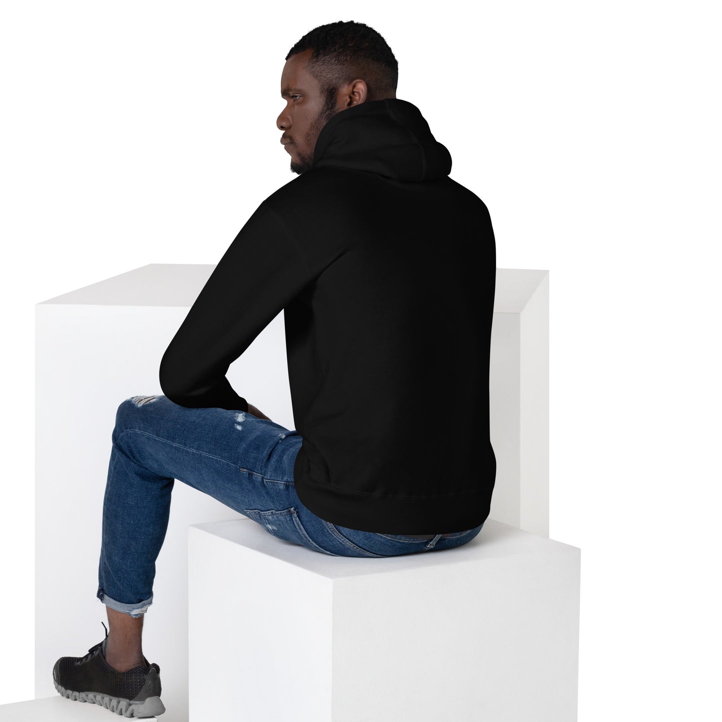 Black 'WISDOM' Unisex Hoodie