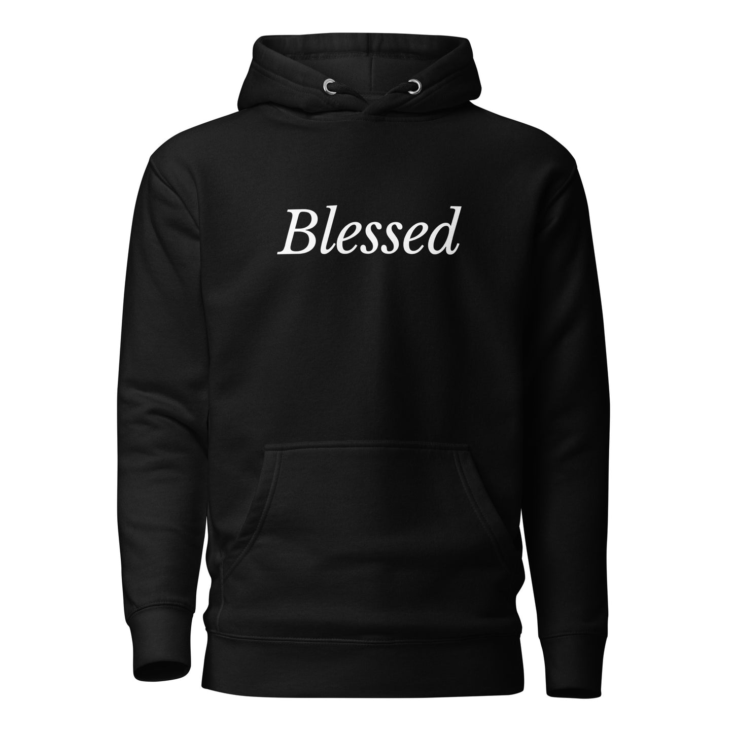 Black 'Blessed' Unisex Hoodie