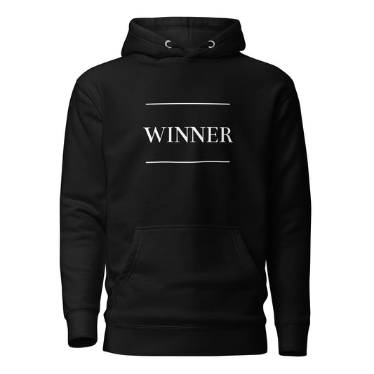 Black 'WINNER' Unisex Hoodie